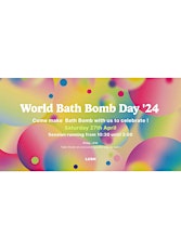 Come Make a Bath Bomb with us to celebrate world bath bomb day !