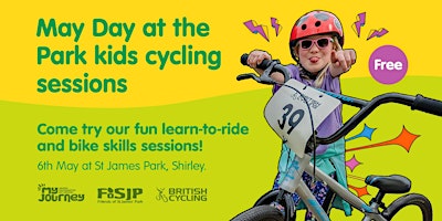 May Day Learn to Ride and Bike Skills - St James Park primary image