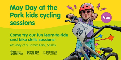 May Day Learn to Ride and Bike Skills - St James Park  primärbild