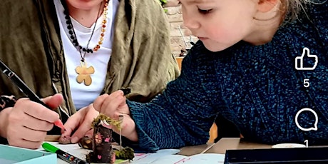 GrOwING WILD Creating Fairy houses - with Kate Mason