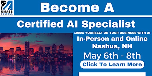 Imagem principal do evento Become A Certified AI Specialist!