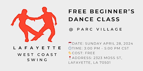 West Coast Swing - Free Beginner's Dance Class @ Parc Village