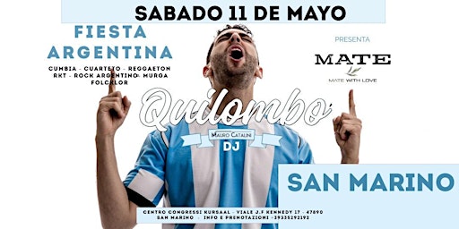 Primaire afbeelding van GIN MATE  Presenta "QUILOMBO" Fiesta Argentina