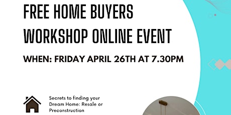 FREE Home Buyers Workshop