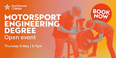 Open Event | Motorsport Engineering degrees | May 2024 primary image