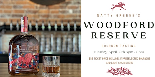 Immagine principale di Woodford Reserve Tasting presented by Natty Greene's 