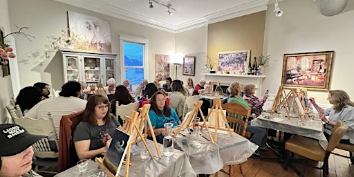 Immagine principale di Alberto's Painting Class - Food, Drink, & Supplies Included! 