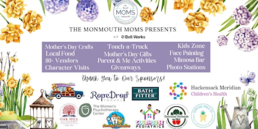 Imagem principal do evento The Monmouth Moms' 2024 Spring Festival