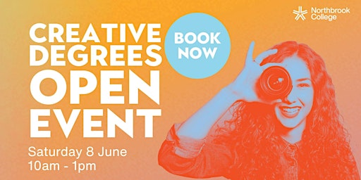 Hauptbild für University-Level Open Event | Creative Degrees | Saturday 8 June 2024