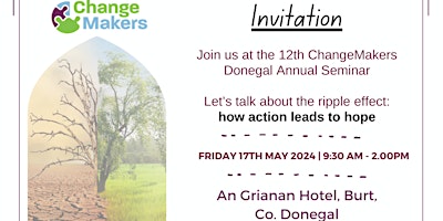 Imagem principal do evento ChangeMakers Donegal Annual Seminar