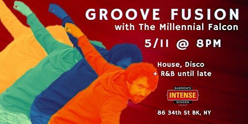 Imagem principal do evento Groove Fusion: The Millennial Falcon Takes Flight with House, Disco, & R&B