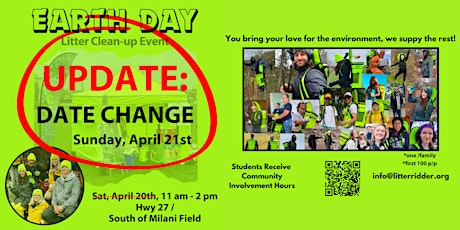 Earth Day Cleanup 2024 `~ Operation Litter Ridder