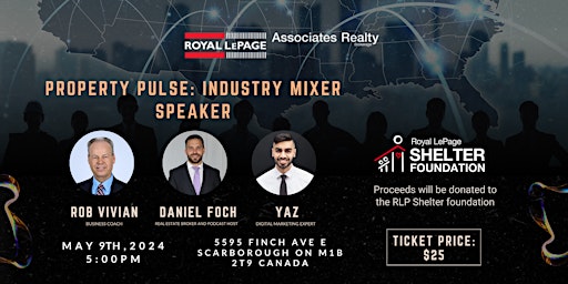 Royal LePage Associate’s Property Pulse: Industry Mixer primary image