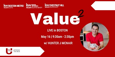 Imagem principal do evento Value²  Workshop with Hunter McNair