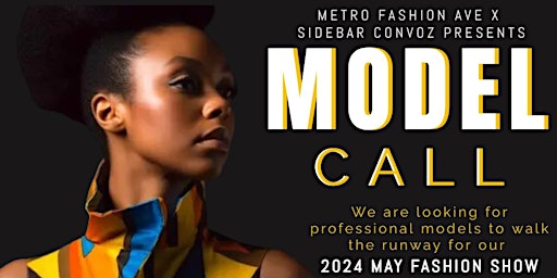Imagem principal do evento Charlotte Model Call - 2024 May Fashion Show