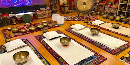 Imagem principal de Intense Immersive “Sonic” Sound Bath Meditation with Sound Massage