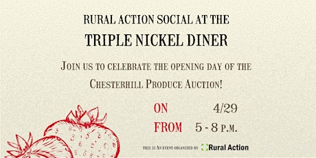 Rural Action Social at the Triple Nickel Diner