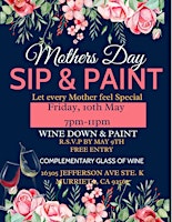 Imagem principal do evento Mother’s Day “Sip & Paint”