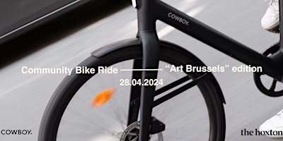 Image principale de Cowboy Community Bike Ride: Art Brussels Edition