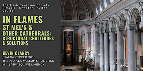 Lecture: In Flames: St Mel's and Other Cathedrals by Kevin Clancy primary image