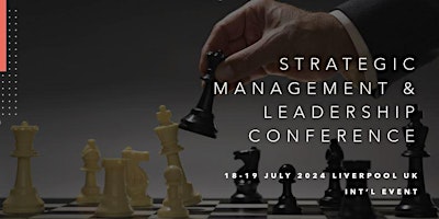 International Business Conference on Strategic Management & Leadership primary image