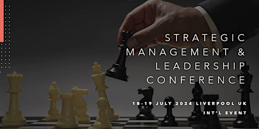 International Business Conference on Strategic Management & Leadership primary image