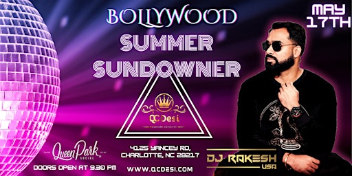 Imagem principal do evento Bollywood Summer Sundowner