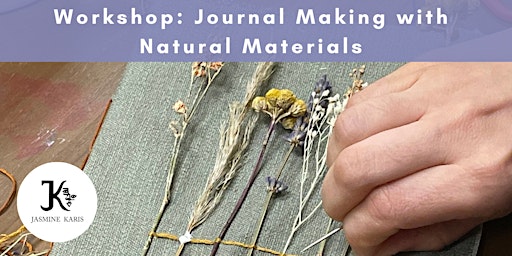 Imagem principal de Workshop: Journal Making with  Natural Materials