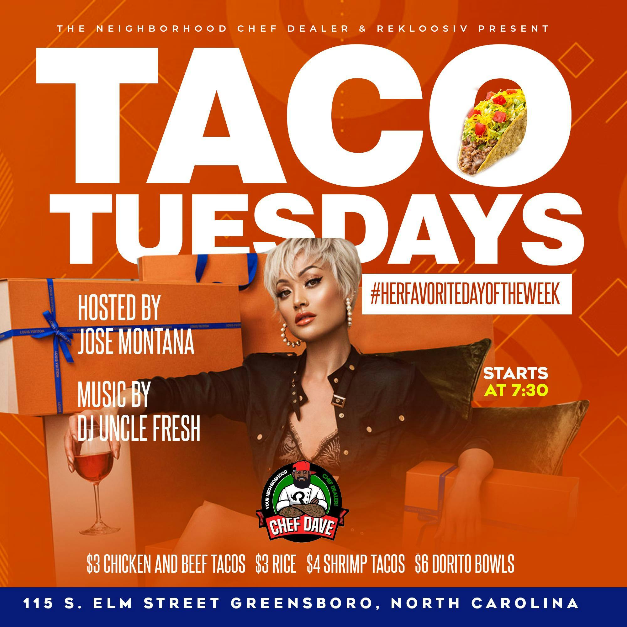 Taco Tuesdays @ElmStreetLounge // Margarita Specials