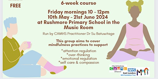 Hauptbild für 6-week Parents' Mindfulness Course
