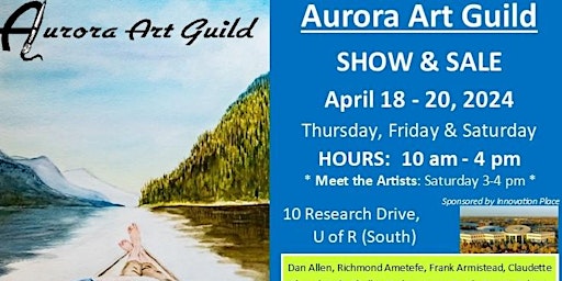 Imagem principal do evento Aurora Art Guild SPRING Show & Sale