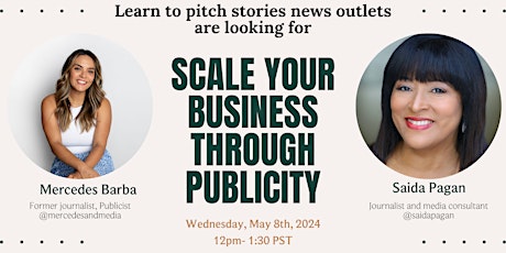 Scale your business through publicity
