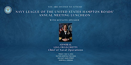 Navy League Annual Meeting