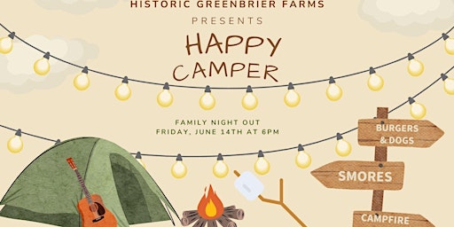 Imagem principal do evento Happy Camper