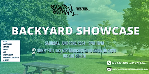 Imagem principal do evento Vendor Registration for Backyard Showcase 2024