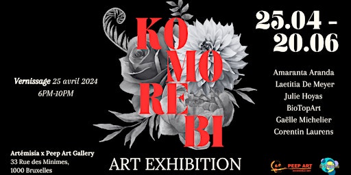 Imagem principal do evento Vernissage "Komorebi"