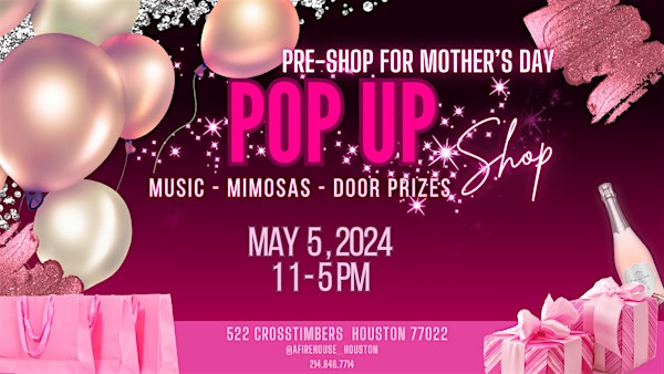Pre-Mother's Day PopUp Shop