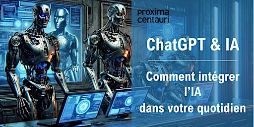 Image principale de Webinaire LIVE: ChatGPT - Comment intégrer l'IA dans votre quotidien
