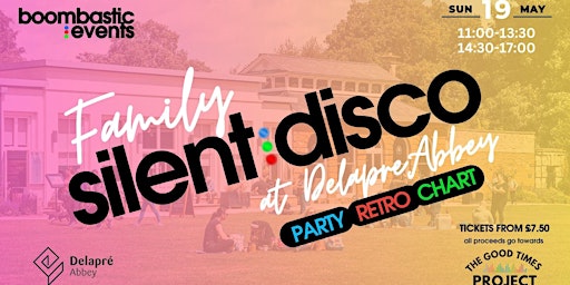 Family Silent Disco at Delapre Abbey - 2 Sessions primary image