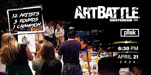 Imagem principal do evento Art Battle Amsterdam - 21 April, 2024