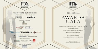 Image principale de IFDA AWARDS GALA 2024