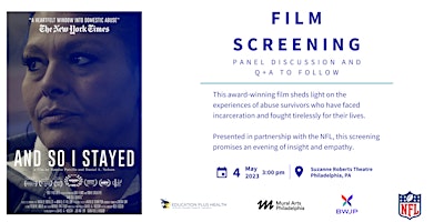 "And So I Stayed" Film Screening presented by BWJP primary image