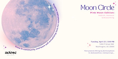 Moon Circle Series: Pink Moon Edition primary image