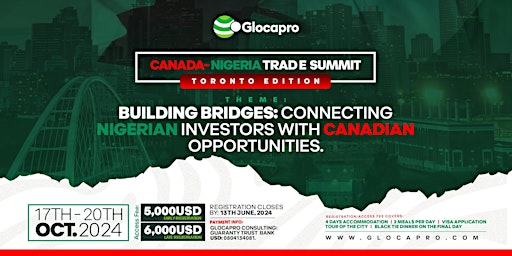 Imagen principal de Canada-Nigeria Trade Summit - Canada Edition!