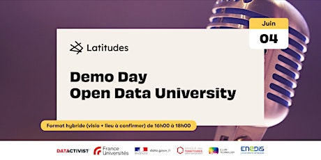 Demo Day de l'Open Data University - Saison 2