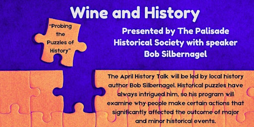 Image principale de Wine and History