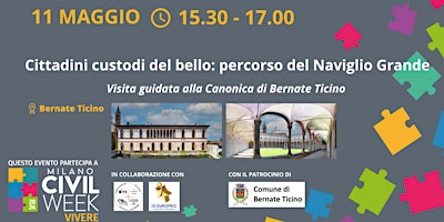 Imagem principal do evento Visita guidata alla Canonica di Bernate Ticino