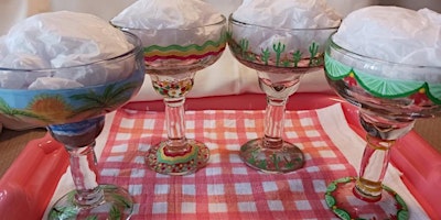 Margarita Glasses Paint Party primary image