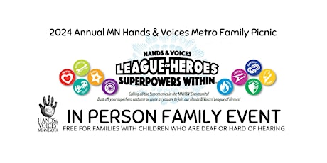 2024 MN Hands & Voices Annual Metro Picnic primary image