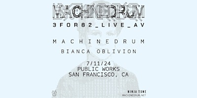 MACHINEDRUM_3FOR82_LIVE_A/V_ primary image